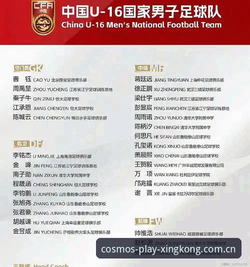 U17世界杯抽签vs现实挑战：中国足球青训的突破之路在哪？星空体育用户张浩的观赛体验